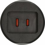 Adaptor de viajes EE.UU. Euro con fusible 2,5A