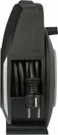 Enrollacables 4-tomas negro gris claro 15m H05VV-F 3G1,5