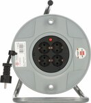 Tambor de cable AK 260 25m H05VV-F 3G1,5 en un cuadro