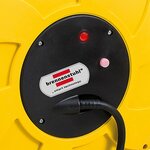 Enrollacables de carrete automatico IP44 9+2m H07RN-F 3G1,5