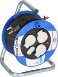 Enrollacables Garant compacto con funcion de carga USB 15m H05VV-F 3G1,5