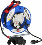 Tambor de cable Garant G IP44 38+2m H07RN-F3G1.5 con acoplamiento de goma triple