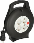 Caja de cables VL2-X 4 vias 10 m H05VV-F3G1,5 negro gris claro