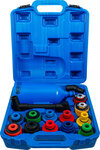 Juego de embudos para aceite version de plastico 15 piezas