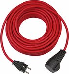 Cable de calidad para uso en obras IP44 25m H07RN-F 3G1,5 rojo