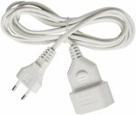 Cabel de plastico 5m blanco H03VVH2-F 2x0,75