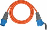 Cables extensibles CEE IP44 para camping maritimo 5m H07RN-F 3G2,5 naranja CEE 230V 16A clavijas y conectores