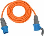 Cable alargador CEE IP44 para camping maritimo 10m H07RN-F 3G2,5 naranja CEE 230V 16A enchufe y acoplamiento
