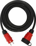 Cable de prolongacion VN 1200 IP44, 10m negro H07RN-F 3G2.5