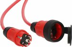Cable alargador VQ 2200 IP44, 25m rojo H07BQ-F 3G2.5