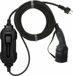 Cargador portatil EV tipo 2 contacto de proteccion 2,3KW con cable de 8m