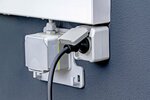 Cargador portatil EV tipo 2 contacto de proteccion 2,3KW con cable de 8m