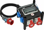 Compacto distribuidor de corriente de goma BSV 3 FI 16 2 IP44 2m H07RN-F 5G2,5 - 2xCEE16A, 5x230V