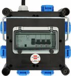 Compacto distribuidor de corriente de goma BSV 3 FI 16-7 IP44 2m H07RN-F5G2.5