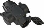 Acoplamiento de goma triple IP44