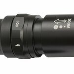 Linterna TL 400 AFS IP44 con enfoque LED, bateria y selector CREE-LED 430lm