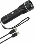 linterna LED recargable de enfoque TL 1201 AF, 1200lm, IP67