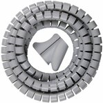 Tubo corrugado espiral L  2,5m dia  20mm gris
