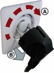 Proteccion de contacto para enchufe, unidades 6 piezas