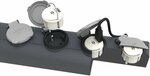 Adaptador de toma USB 2,4 A blanco