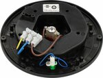 Professional Placa de montaje de insercion de toma de corriente 5 vias, IP44, termostato con indicador de standby