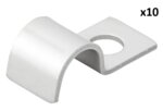 Clip del chasis para cable 8 mm x10 piezas