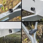 Soporte de plastico para clavija de 13 polos