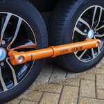 Pinza de rueda Gemini para doble eje