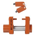 Cerradura de enganche para caravana Saracen adecuada para Winterhoff SCM