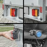 Kit de iluminacion para remolque LED con imanes inalambrico (Bluetooth) 13 polos