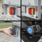 Kit de iluminacion para remolque LED con imanes inalambrico (Bluetooth) 7 polos
