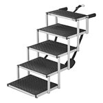Escalera para perros de aluminio plegable