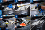 Kit de reacondicionamiento para faros de vehiculos 14 piezas