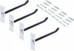 Juego de ganchos de pared para llantas 250 mm 4 piezas
