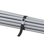 Correas de amarre con hebilla de metal de 18 mm a 40 cm (juego de 4)