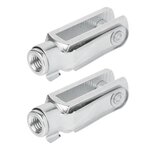 Horquilla M8 58mm - juego de 2 piezas
