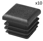 Tapa cuadrada de 30x30mm x10 unidades