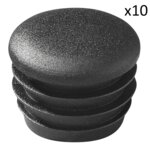 Tapa cuadrada de Ø25mm x10 unidades