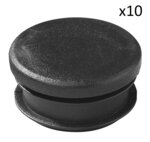 Tapa cuadrada de Ø30mm x10 unidades