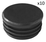 Tapa cuadrada de Ø40mm  x10 stuks