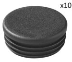 Tapa cuadrada de Ø50mm x10 unidades