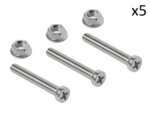Juego de tornillos M8 de 6 piezas para casquillo piezas x5