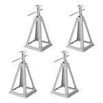 Juego de soporte de aluminio de 4 piezas