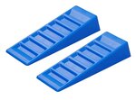 Bloque de rampa 75 mm azul - juego de 2 piezas