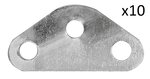 Tensor de linea de corte triangular x5 stuks