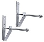 Juego de 2 soportes para neumaticos para montaje en pared