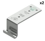Contraparte para cerradura de tension x2 stuks