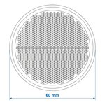 Reflector naranja autoadhesivo de 60 mm x5 piezas