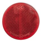 Reflector rojo autoadhesivo de 60 mm x5 piezas
