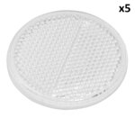 Reflector blanco autoadhesivo de 60 mm x5 piezas